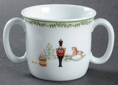 Grenadiers Child's 2 Handled Mug by Bernardaud