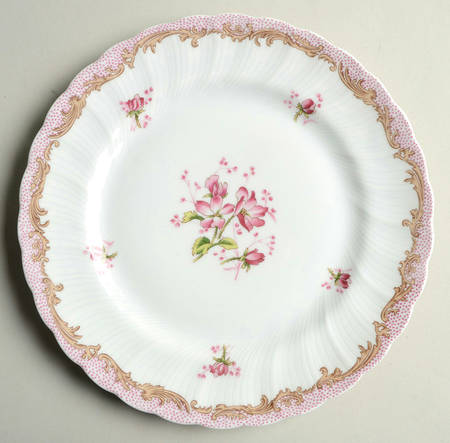 Henriette Rose Salad Plate