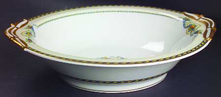 Horn of Plenty 10" Round Vegetable Bowl