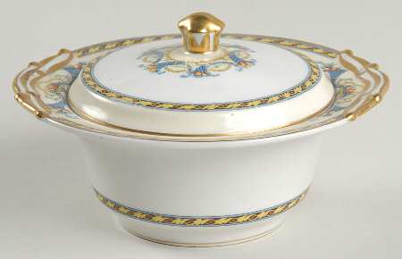 Horn of Plenty Sugar Bowl & Lid