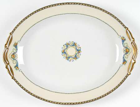 Horn of Plenty 15" Oval Serving Platter