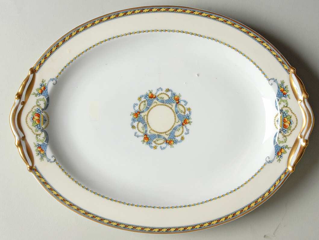 Horn of Plenty 11" Oval Serving Platter