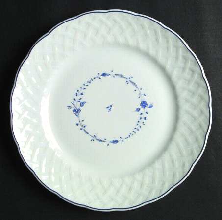 Hortense Blue (Blue Trim) Dinner Plate