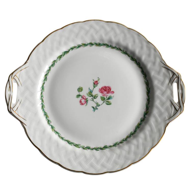Isabelle Handled Cake Plate