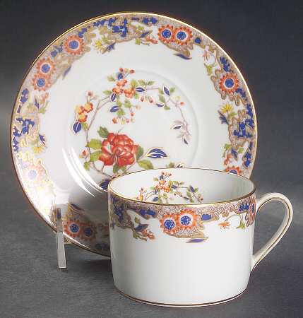 Karikal Flat Cup & Saucer Set