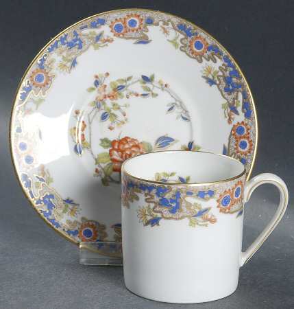 Karikal Flat Demitasse Cup & Saucer Set