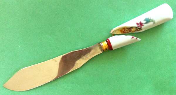 Lhassa Cake Knife/Server with Stainless Blade