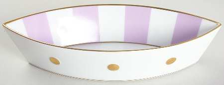 Lipari Lavender 8" Oval Tray