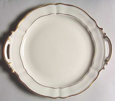 Louis XV Handled Cake Plate