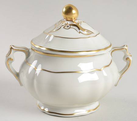 Louis XV Sugar Bowl & Lid