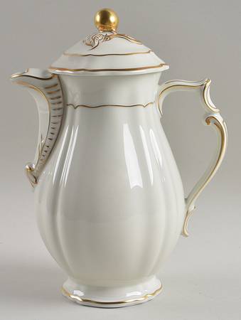 Louis XV Coffee Pot & Lid