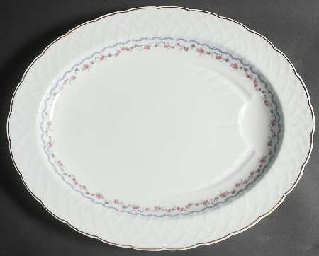Louisiane 17" Oval Serving Platter by Bernardaud