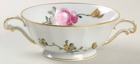 Madeleine Footed Cream Soup Bowl