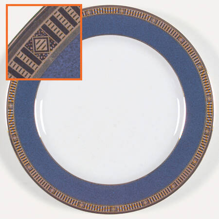 Madison Blue Salad Plate