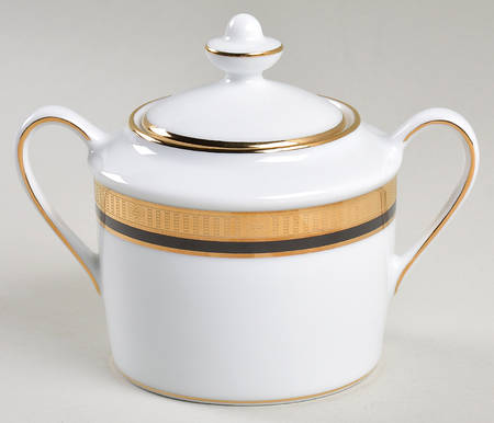 Madison Black Sugar Bowl & Lid