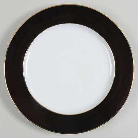 Madison Black Service Plate (Charger)