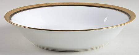 Madison Black 9" Round Vegetable Bowl