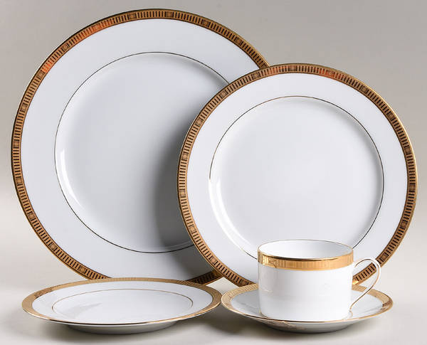 Madison Gold 5 Piece Place Setting by Bernardaud