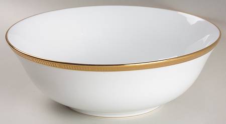 Madison Gold 10" Large Salad Serving Bowl
