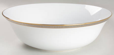 Madison Platinum 8" Round Vegetable Bowl