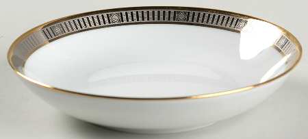 Madison Platinum Fruit/Dessert (Sauce) Bowl