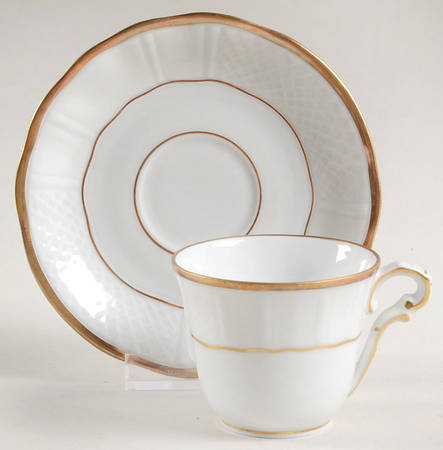 Malmaison Flat Demitasse Cup & Saucer Set