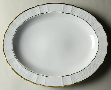 Malmaison 13" Oval Serving Platter