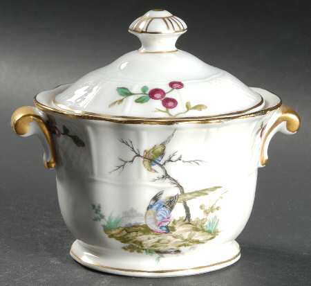 Mennecy Sugar Bowl & Lid