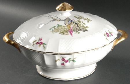 Mennecy Round Covered Vegetable by Bernardaud