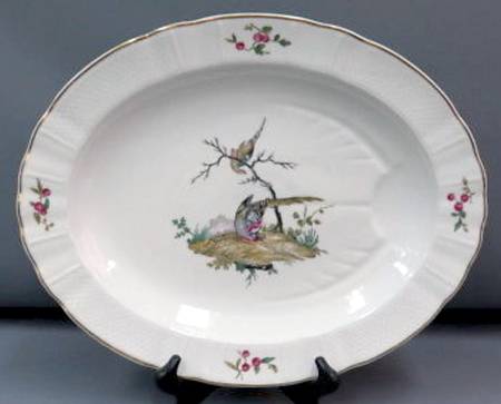 Mennecy 16" Oval Serving Platter