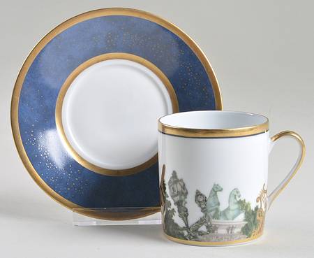 Metropoles Flat Cup & Saucer Set
