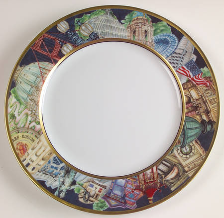 Metropoles Dinner Plate