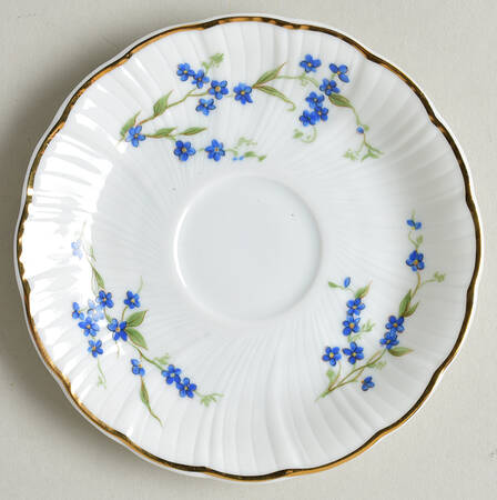 Myosotis Saucer for Flat No Handle Demitasse Cup