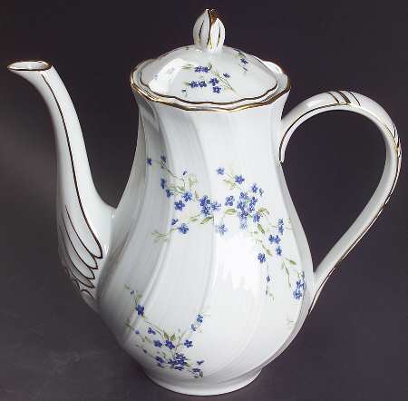 Myosotis Coffee Pot & Lid