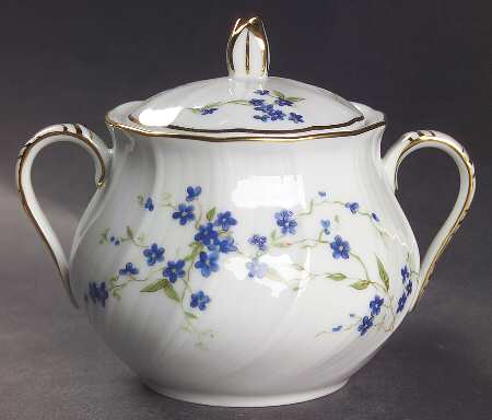 Myosotis Sugar Bowl & Lid