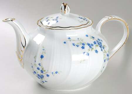 Myosotis Teapot & Lid