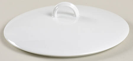 Nereides White Lid for Round Vegetable