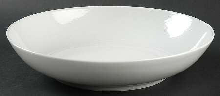 Nereides White 9" Round Vegetable Bowl