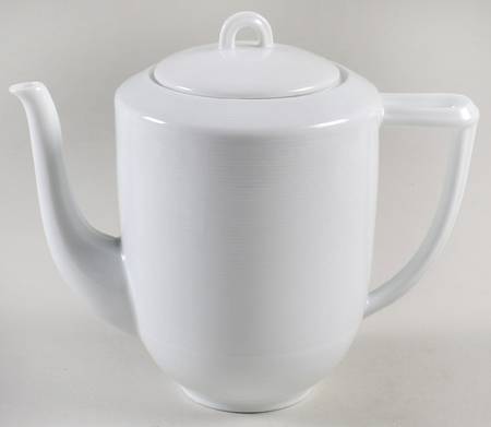 Nereides White Small Coffee Pot & Lid