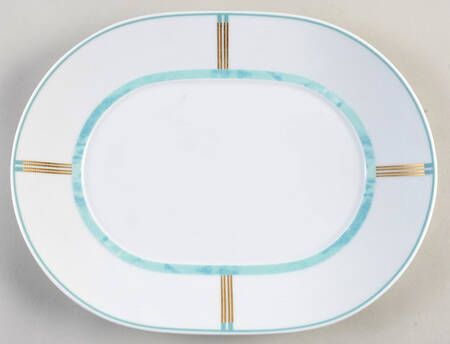 Paestum 13" Oval Serving Platter