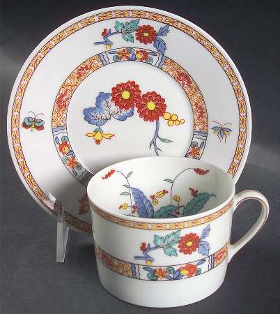 Pak Hoi Flat Cup & Saucer Set