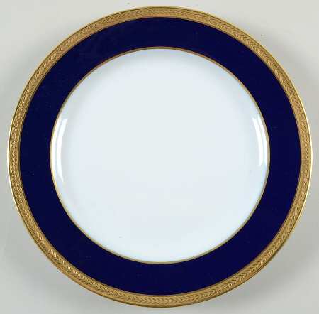 Palaiseau Cobalt Blue Salad Plate