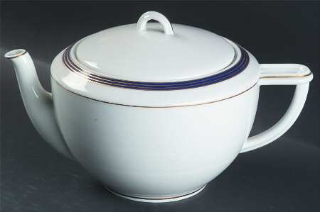 Palatino Blue Teapot & Lid