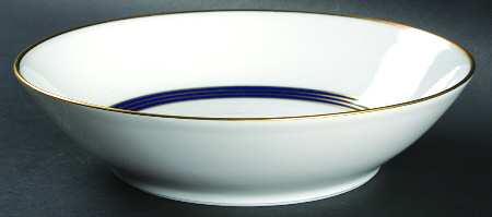 Palatino Blue Coupe Soup Bowl