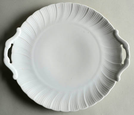 Palm Handled Cake Plate