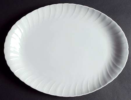 Palm 15" Oval Serving Platter