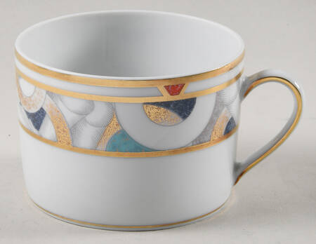 Paris (Geometric Nudes) Flat Cup