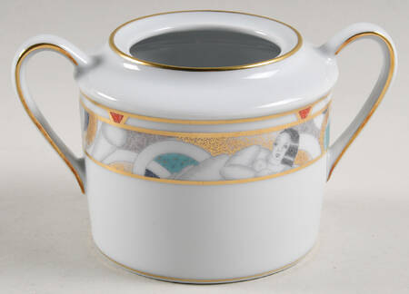 Paris (Geometric Nudes) Mini Sugar Bowl No Lid