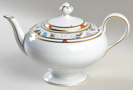 Paris (Geometric Nudes) Teapot & Lid