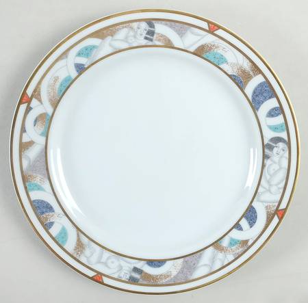 Paris (Geometric Nudes) Salad Plate